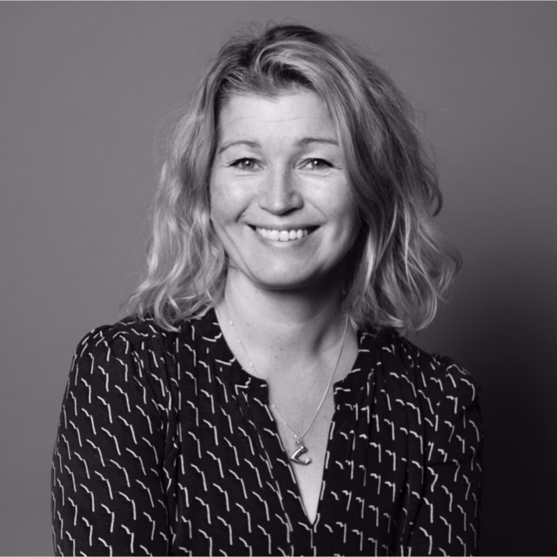 Maria Elinder, Almega, talare på AI Day 2026.